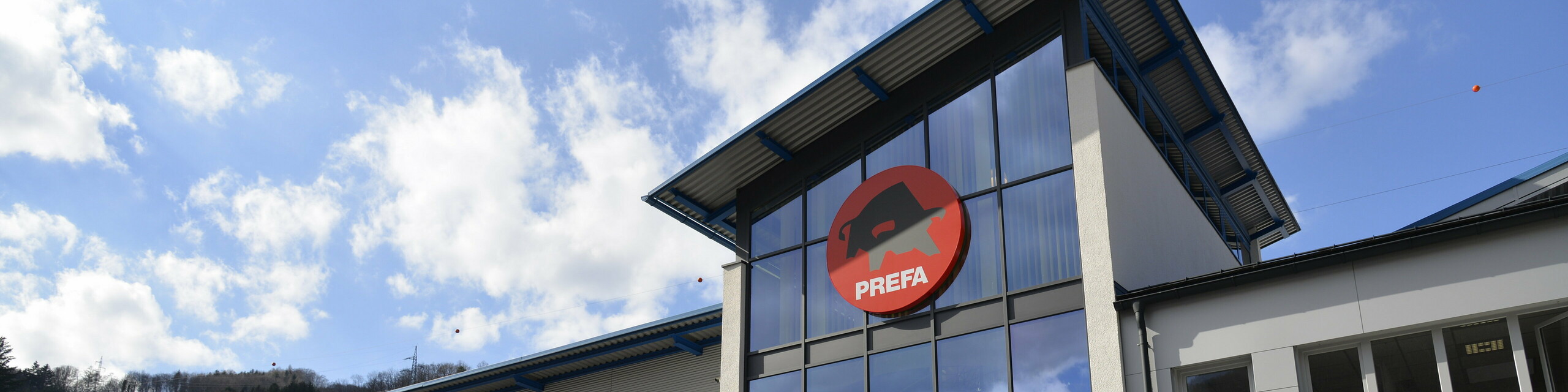 Aufnahme der PREFA Niederlassung in Österreich, Marktl bei Lilienfeld, Headquarter der PREFA Aluminiumprodukte