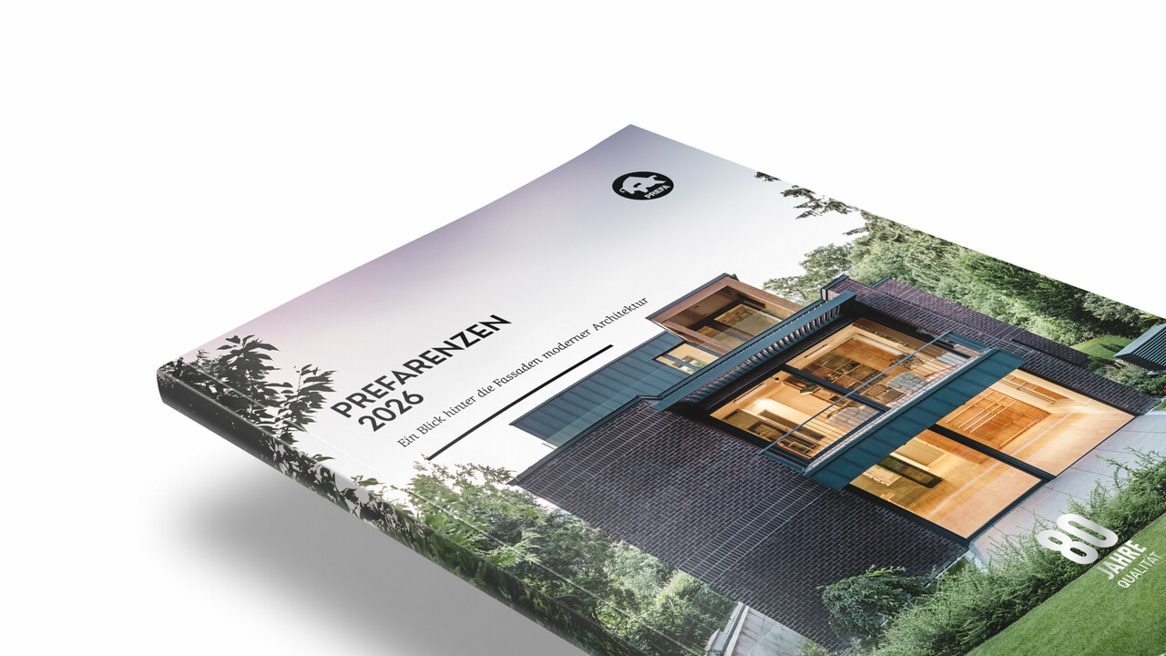 Bild des Prefarenzen Buches der Ausgabe vom Jahr 2026 auf weißem Hintergrund. Am Cover ist ein Haus der Prefarenzen abgebildet. 