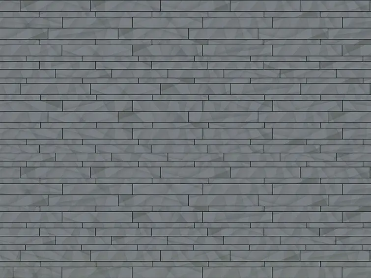 PREFA Siding.X Verlegeschema Variante 2 (Farbe hellgrau)