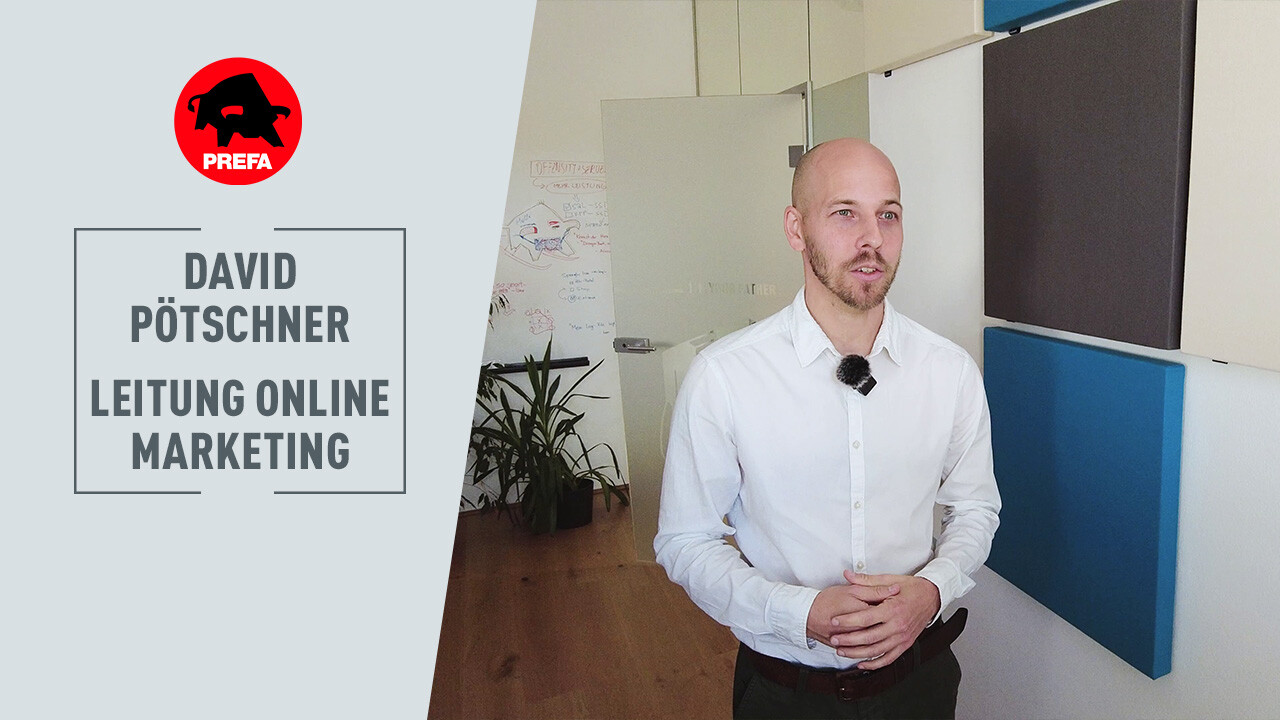 Video Thumbnail von David Pötschner zu seinem Employer Branding Video