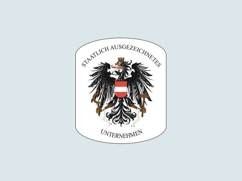 2019 erhält PREFA das zweite Qualitätssiegel der Republik Österreich - staatlich ausgezeichnetes Unternehmen.