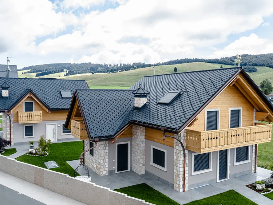 Casa privata ad Asiago (VI) - Scaglia 29 colore P.10 antracite