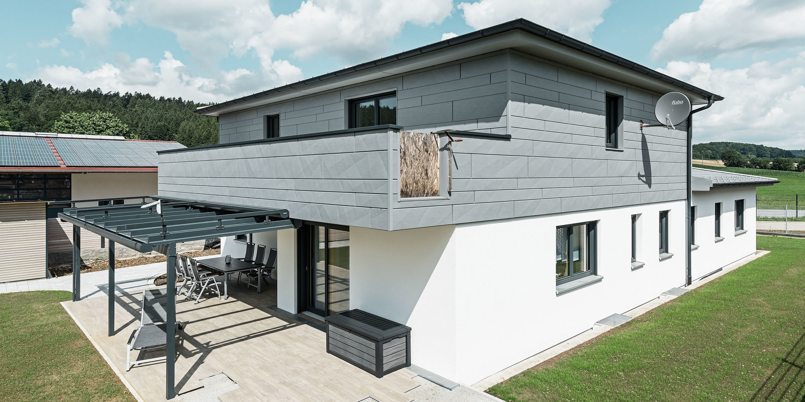 Fassadengestaltung mit Siding.X PREFA