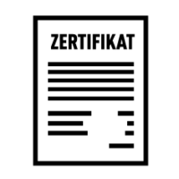 Clipart Zertifikat 