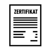 Clipart Zertifikat 
