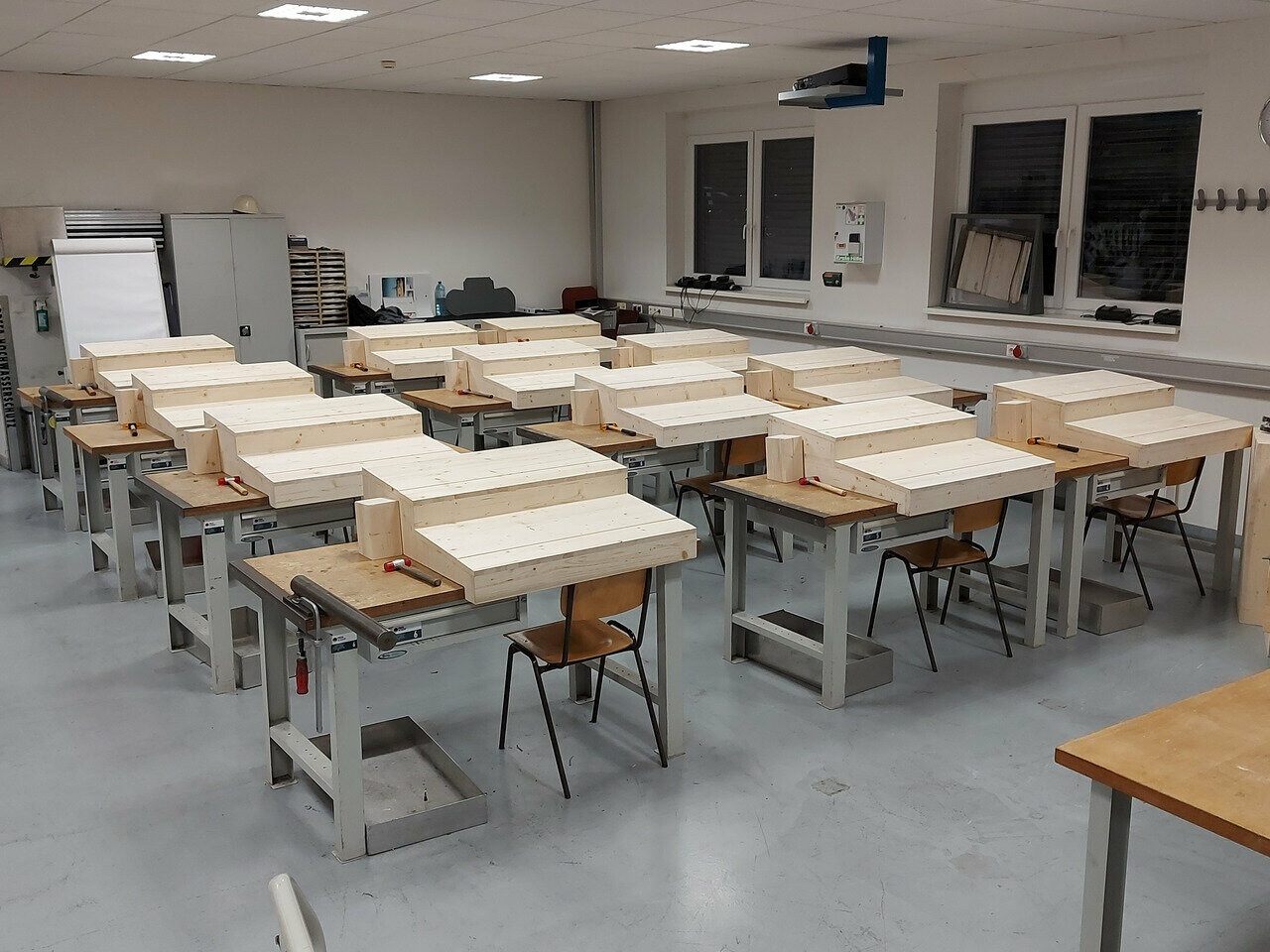 Der PREFA Praxisraum in Marktl, Lilienfeld.